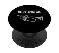 Embouchure de Trompette Best Orchestra Instrument Trompette Musique PopSockets PopGrip Adhésif