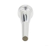 Embouchure de trompette en alliage de cuivre 1. Pour 5c pour cuivre durable | Design argenté, taille 7C, idéal pour les étudiants, jeu fluide, adapté aux débutants