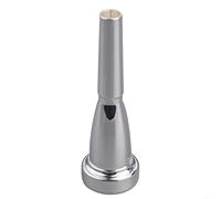 Embouchure de trompette en alliage de cuivre 1. Pour 5c pour cuivre durable | Design argenté, taille 7C, idéal pour les étudiants, jeu fluide, adapté aux débutants