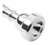 Embouchure de trompette en alliage de cuivre plaqué or, disponible en 3C et 7C, conçu pour une utilisation d'instruments compatibles Bach (argent 3C)