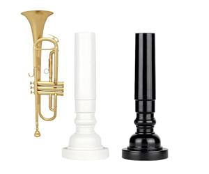 Embouchure de trompette - Ensemble d'embouchures de trompette 7C en laiton, progrès en toute confiance, accessoire d'instrument à vent durable, son lisse, 2 pièces pour , famille, amis