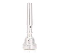 Embouchure de trompette plaquée 3c Pièces de trompette de rechange Embouchure de pratique pour trompette débutant Universel(argent)