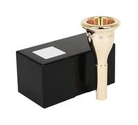 Embouchure de tuba basse en laiton No 7, grand accessoire de maintien pour cornes en laiton, conçu pour une meilleure étanchéité à l'air et une sortie sonore supérieure