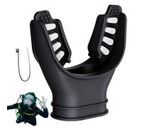 Embouchure de tuba en silicone - 6 x 6,2 x 2,9 cm, morsure confortable, remplacement durable, embout buccal de plongée portable pour et plongée avec tuba | Embout régulateur standard pour la plongée