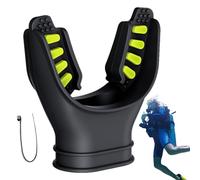 Embouchure de tuba en silicone - Embouchure de plongée pour régulateur | Ersatzmundstück polyvalent | Standard Taucherzubehör pour la plongée avec tuba | Remplacement confortable en silicone pour