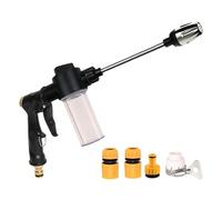 Embouchure de tuyau à haute pression ergonomique à la main réglable à 360 | Nettoyant haute pression pour voiture, jardin, cour, maison, balcon, terrasse, garage