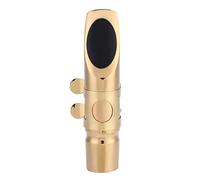 Embouchure Eb Alto Sax 6c Embouchure de Saxophone Portable en Laiton | Professionnelle Avec Coussinets Accessoires de Saxophone Stables pour Débutants