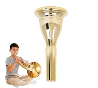 Embouchure pour mellophone | Embouchure avec tige 7C - Embouchure d'euphonium en laiton, embout musical de 13,3 mm pour instruments