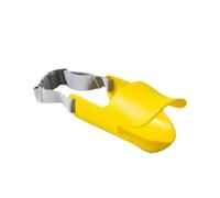 Embouchure réglable pour animal de compagnie, matériau en silicone, jolie forme de bec de canard, convient pour les chiens de compagnie qui ne mordent pas, arrête d'aboyer et éviter les ingestions