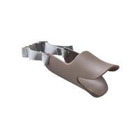 Embouchure réglable pour animal de compagnie, matériau en silicone, jolie forme de bec de canard, convient pour les chiens de compagnie qui ne mordent pas, arrête d'aboyer et éviter les ingestions
