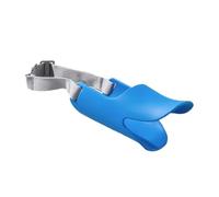 Embouchure réglable pour animal de compagnie, matériau en silicone, jolie forme de bec de canard, convient pour les chiens de compagnie qui ne mordent pas, arrête d'aboyer et éviter les ingestions