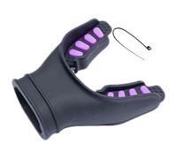 Embouchure régulateur de plongée - Embouchure ergonomique pour tuba, finition accessoires de plongée, 6 x 6,2 x 2,9 cm, taille compacte + attaches de câble incluses, silicone durable pour la plongée