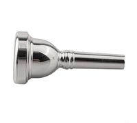 Embouchure Trombone Alto 6 1/2AL Taille 9.5cm Légère | Plaqué argent pour durable, corps en laiton massif, résistance à l'usure, finition , son clair(Silver)