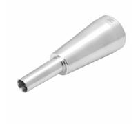 Embouchure Trompte Professionnelle Corps Queue Cylindrique pour Musicien Débutant Avancé Adaptée aux Séances Répétition Longues, Argent