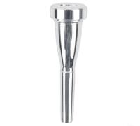 Embouchures de trompette élégantes plaquées or disponibles en deux tailles populaires 3CC et CC (argent 7C)