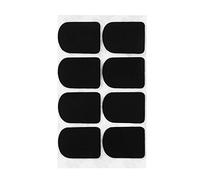 Embouchures, Embouchure Pad Pad Coussin pour Saxophone Ténor Alto Saxophone Saxophone Clarinette(Small Oval 0.5mm Black)