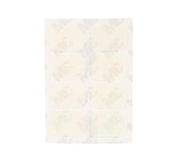 Embouchures, Embouchure Pad Pad Coussin pour Saxophone Ténor Alto Saxophone Saxophone Clarinette(Small Oval 0.3mm White)