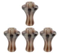 Embouchures Hulusi en Résine Imitation Os, Lot de 4 Pièces