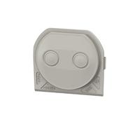 embout - 2 entrées - gris - legrand plexo 069599l