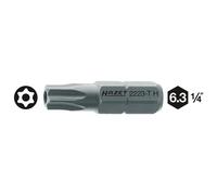 Embout 2223-T15H ∙ hexagone plein 1/4 pouce (6,3 mm) ∙ Tamper Resistant TORX® Profil ∙ SW T15H