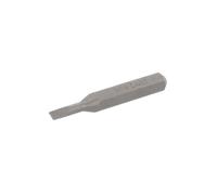Embout 40604 plat 2,0 x 0,4 mm L. env : 28 mm fixation : hexagonal 4 mm WIHA