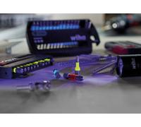 Wiha Wiha Jeu d'embouts TY de 49 mm Six pans (taille 6) 5 pcs 1/4" dans un coffret (42127) Quantité:1