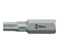 Embout 840/1 Z 1/4 pouce 6,0mm L.25mm tenace,HEX-Plus WERA