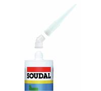 Embout à 45° - adaptable sur canule - pour cartouche de mastic SOUDAL