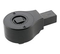 Stahlwille Embout à cliquet 735/100 - 30 dents - Carré traversant 3/4" - Prise 22x28 mm