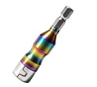 Embout à douille hexagonale à couple élevé de 8 mm en acier au carbone, mécanisme de verrouillage à roulement à billes, aucun aimant nécessaire pour perceuses électriques, outils d'atelier, 62 x 14,3