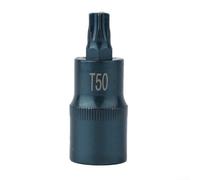 Embout à douille Torx 1/2", pour alliage d'acier S2, T30-T70, pour liquet, outil de réparation automobile (T50)