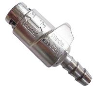 Embout à Prise Rapide pour Gonfleur de Pneus - Connecteur Rapide Universel 7 mm - Pour Compresseurs, Gonfleurs, Valves Schrader - Fixation Rapide et Étanche