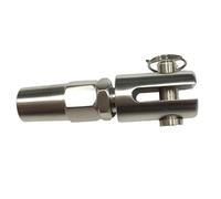 Embout À Sertir Manuel À Chape Pour Câble de 4mm Inox A2 Satiné Garde Corps