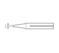 Embout à souder B15D 2.2mm pour JBC Série 30ST/40ST/SL2020/