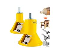 VEVOR Coupe-tenon, 25,4 mm et 50,8 mm de diamètre, avec deux lames droites et vis à boutons, kit Home Master Kit de maître, coupe-bûches en aluminium et acier de qualité supérieure, outil de débutant