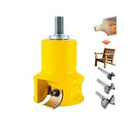 VEVOR Embouts à Tenonner 38 mm Tenons à Épaules Coniques en Aluminium et Acier Coupe-tenon avec Lames Courbées Kit de Démarrage pour Construction des Meubles en Bois Bricolage Domicile Menuiserie