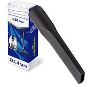Embout Aspirateur Universel Ø 36 mm Suceur Long et Plat en Noir - MONTERAL