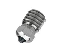 Embout bimétallique avancé en acier trempé 0,2/,4/,6/,8 mm pour ABS et autres types de filaments, haute conductivité thermique