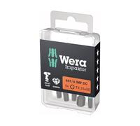 Wera Embout 867/4 IMP DC T25 longueur 50 mm 1/4 po. E6,3 Impacteur, DC