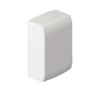 Embout blanc pour moulure, H. 5.4 x P.1.5 cm Blanc G