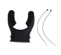 Embout buccal de plongée sous-Marine Universel et Confortable en Silicone avec Attache pour régulateur, pour snorkelers et plongeurs