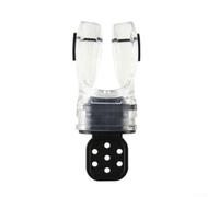 Embout buccal de plongée thermoplastique pour régulateur de plongée, valve de morsure en TPE thermoformable avec design ergonomique, ajustement personnalisé de qualité alimentaire pour un confort sous