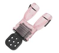 Embout Buccal en Silicone, Embout Buccal de Tuba de Plongée Confortable Embout Buccal en Thermoplastique Embout Buccal de Deuxième étage Détendeur de Tuba de Plongée(Belle Poudre)