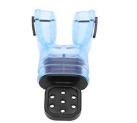 Embout Buccal en Silicone, Embout Buccal de Tuba de Plongée Confortable Embout Buccal en Thermoplastique Embout Buccal de Deuxième étage Détendeur de Tuba de Plongée(Bleu