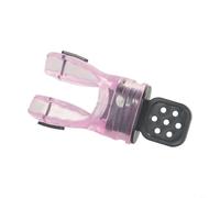 Embout buccal en silicone malléable pour la plongée et anti-âge (rose)