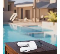 Embout buccal en silicone malléable pour plongée sous-marine et anti-âge (blanc)