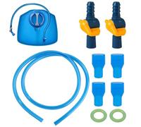 Embout Buccal Hydratation | Embout Pour Poche A Eau Tube - Régulable Étanche pour Randonnée Camping Voyage Sports Extérieur Sac à Dos Salle de Sport Vélo École