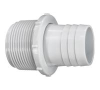Embout cannelé pour raccord tuyau flottant - Hayward - Modèle 3396 - Blanc - Ø 38 mm