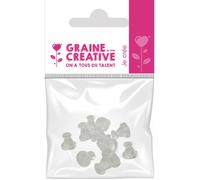 Embout caoutchouc classique boucle d'oreille 5paires