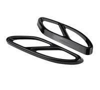 Embout Couvercle Garniture 2 Embouts De Pot D'échappement Gauche Et Droit, Cache Noir Décoratif Compatible Avec Benz Pour LC 2016-2017